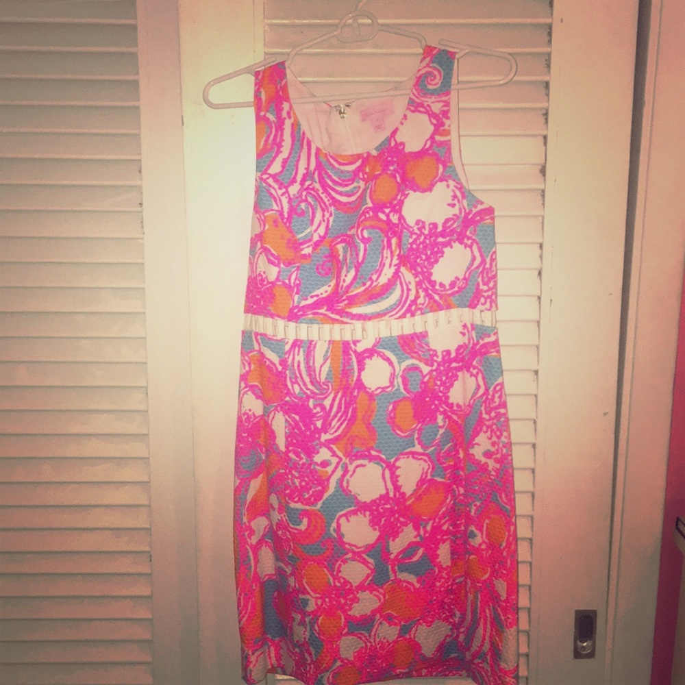 Lilly Pulitzer vibrant print dress